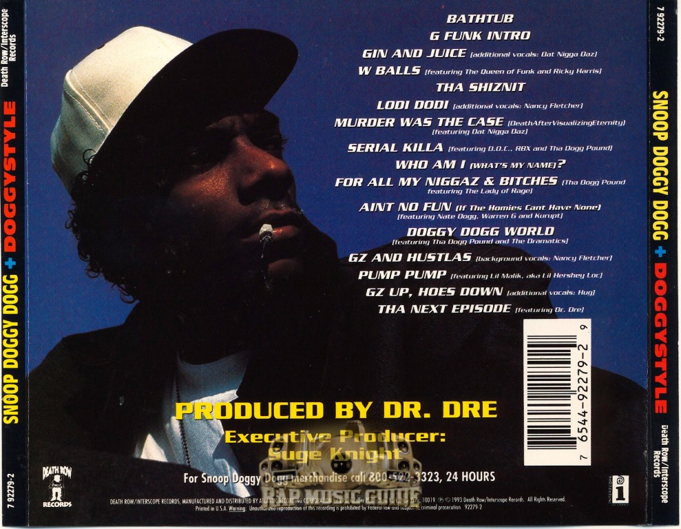 Snoop Doggy Dogg - Doggystyle: 1st Press. CD | Rap Music Guide